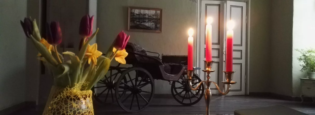Latgale - Marinzejas muiža un parks, Varakļānu pils ekskursija sveču gaismā. Viļānu muzejs un Viļānu katoļu baznīca un klosteris 