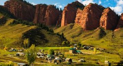 Līgo svētki Kirgizstānā pie Isikula ezera!