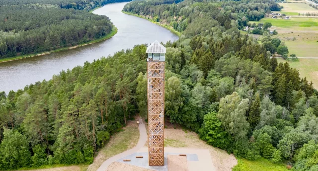 Skaistā Birštona un augstākais skatu tornis Lietuvā Nemunas lokos, ar atpūtu Birštonas Vytautas Mineral SPA 4*!
