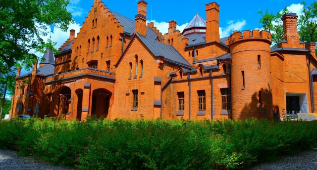 Ziemas brīnumzeme TĀGEPERAS PILS parkā Igaunijā! Iespaidīgā Sangastes pils! 