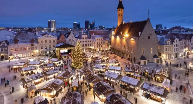 Burvīgā Tallina Vecgada vakarā, Keilas leduskritums un atpūta Kalev SPA 4* viesnīcā Tallinas vecpilsētā...