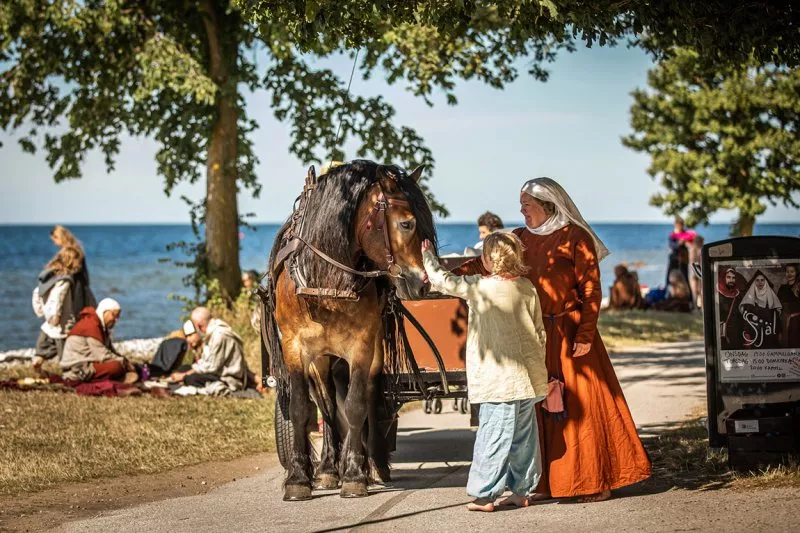 Viduslaiku dzīres Visbijā - Gotlandes salā, kruīzs