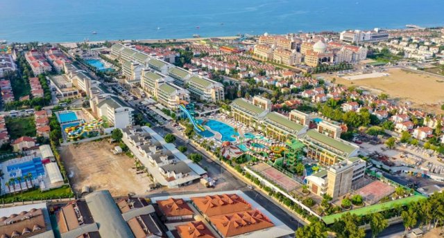 Viesnīcas skats Ēģiptē, Hurgada ar baseinu