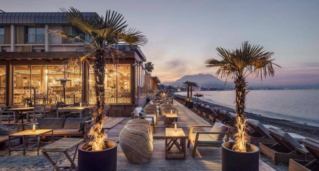 Viesnīcas skats Ēģiptē, Hurgada ar baseinu