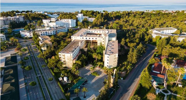 Viesnīcas skats Ēģiptē, Hurgada ar baseinu