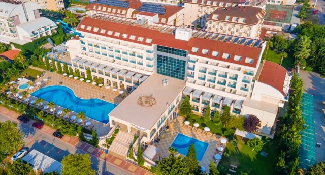 Viesnīcas skats Ēģiptē, Hurgada ar baseinu