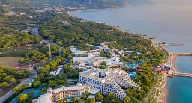 Viesnīcas skats Ēģiptē, Hurgada ar baseinu