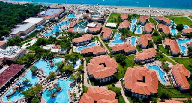 Viesnīcas skats Ēģiptē, Hurgada ar baseinu