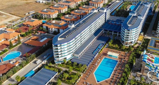 Viesnīcas skats Ēģiptē, Hurgada ar baseinu