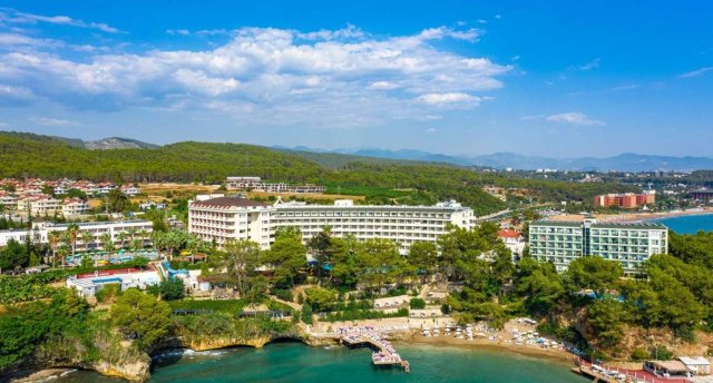 Viesnīcas skats Ēģiptē, Hurgada ar baseinu