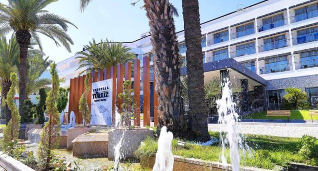 Viesnīcas skats Ēģiptē, Hurgada ar baseinu