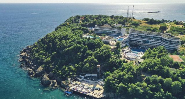 Viesnīcas skats Ēģiptē, Hurgada ar baseinu