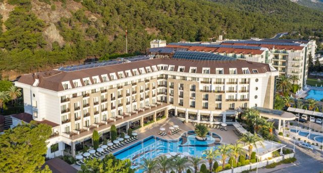 Viesnīcas skats Ēģiptē, Hurgada ar baseinu