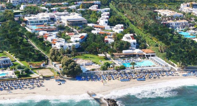 Viesnīcas skats Ēģiptē, Hurgada ar baseinu