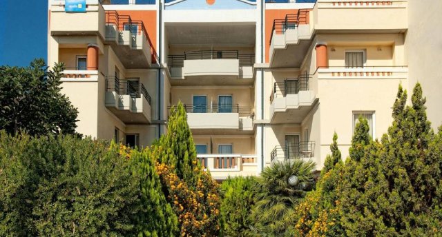 Viesnīcas skats Ēģiptē, Hurgada ar baseinu
