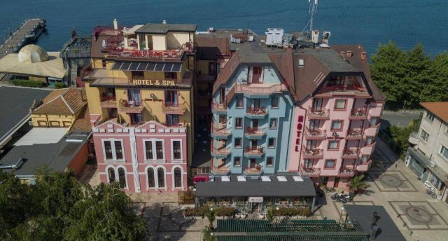 Viesnīcas skats Ēģiptē, Hurgada ar baseinu