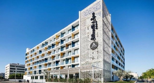 Viesnīcas skats Ēģiptē, Hurgada ar baseinu