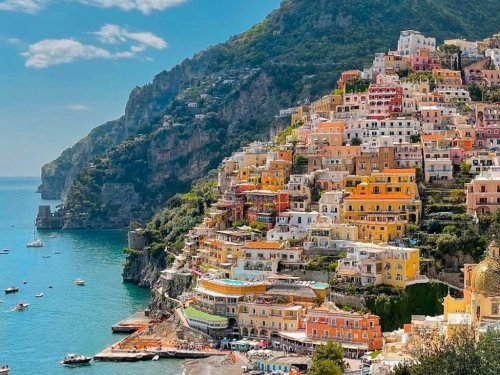 Amalfi krasts Itālijas dienvidu pērle