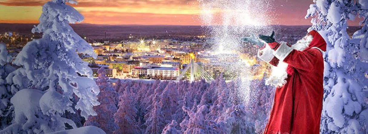 Ceļojums uz Lapzemi pie Santa Klausa / DZĪVOŠANA  4* VIESNĪCĀ