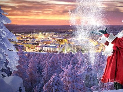 Ceļojums uz Lapzemi pie Santa Klausa / DZĪVOŠANA  4* VIESNĪCĀ