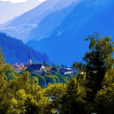 Alpu kalnos pie trīs valstu robežām (Austrija, Itālija, Šveice) GARANTĒTS