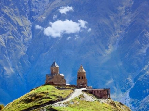 No Melnās jūras līdz Kaukāza kalniem un Kahetijai Gruzijā