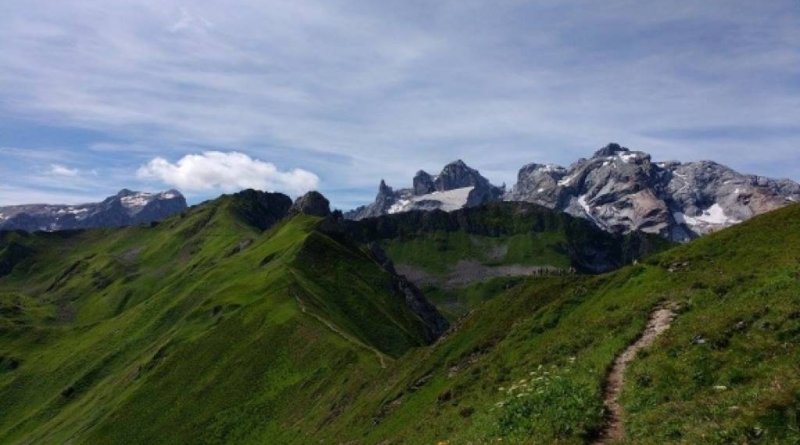 No Lugāno līdz Vīnei, cauri Lihtenšteinai un Austrijas Alpiem